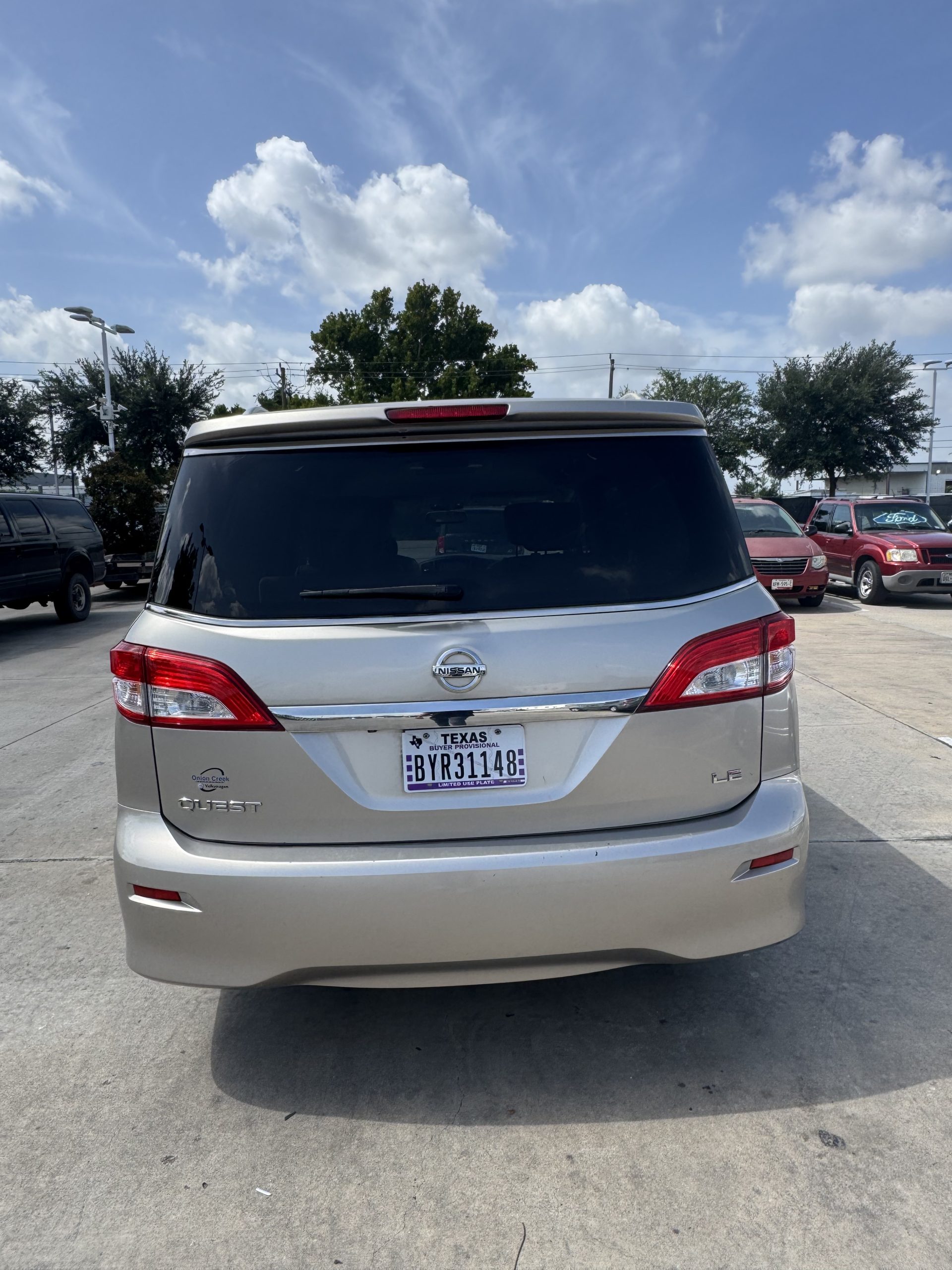 2012 NISSAN QUEST 3.5 LE