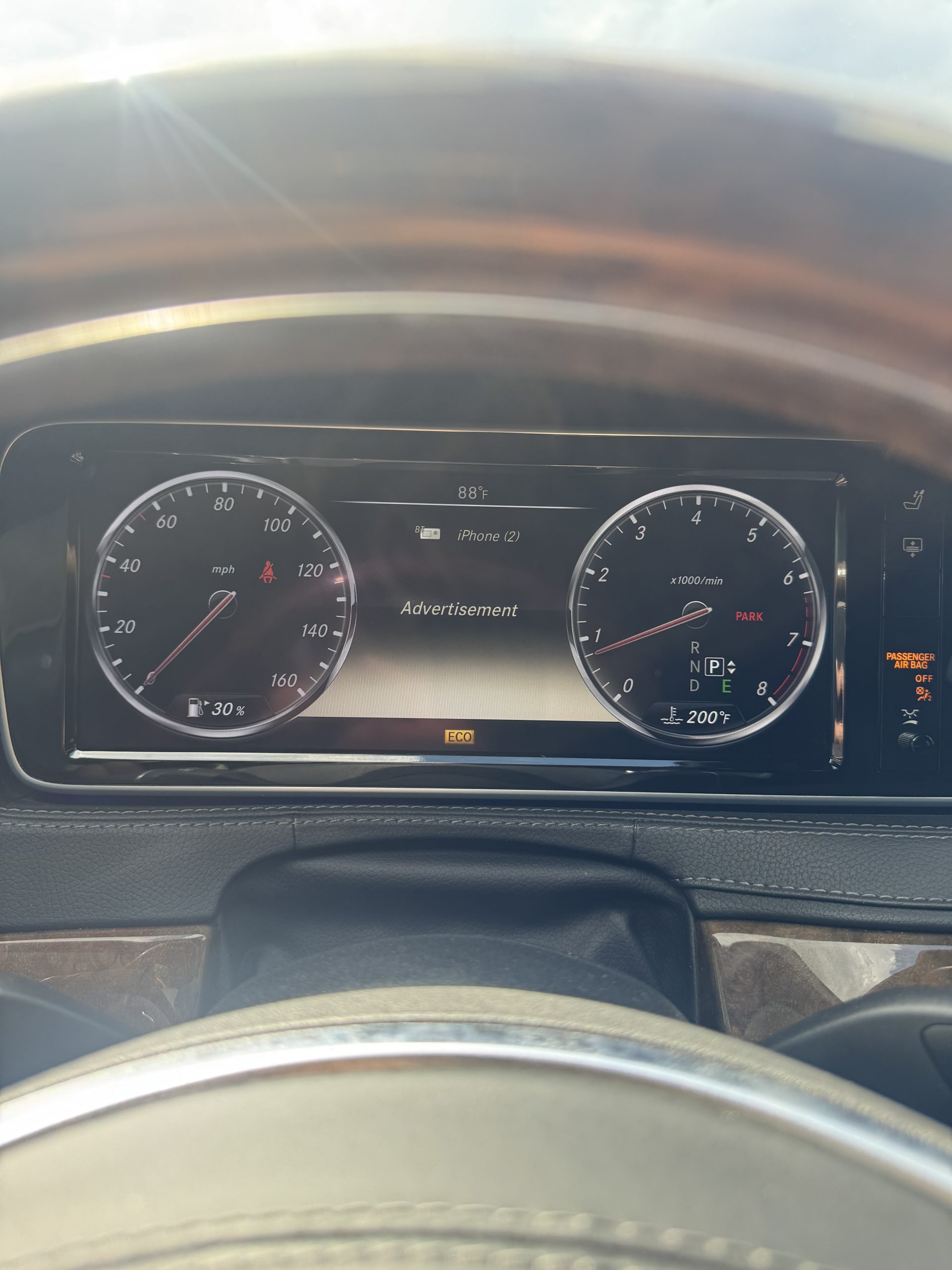 2014 MERCEDES BENZ S CLASS S550